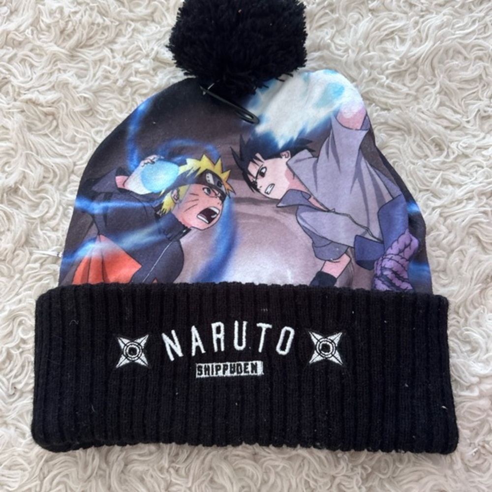 Naruto Shippuden Kids Beanie - Black